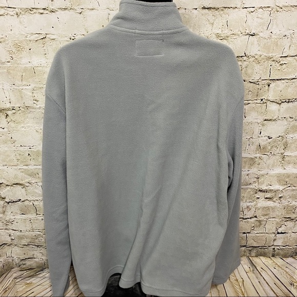 Washed Stoned & Beaten Fleece 1/2 Zip Pullover - Picture 3 of 5